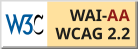 Level AA conformance, W3C WAI Web Content Accessibility Guidelines 2.2