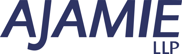 Ajamie LLP Logo / Dark Version